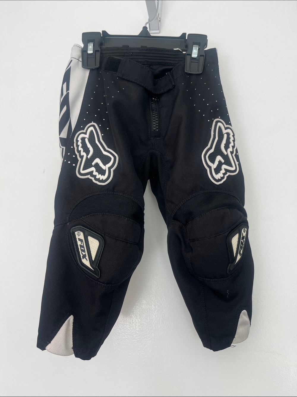 Fox Kids Black and White Motocross Joggers